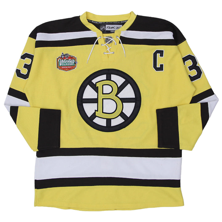 Vintage Reebok CCM  NHL Boston Bruins Chara 33 Hockey Jersey - Fashion Rerun Vintage Migration_Jersey