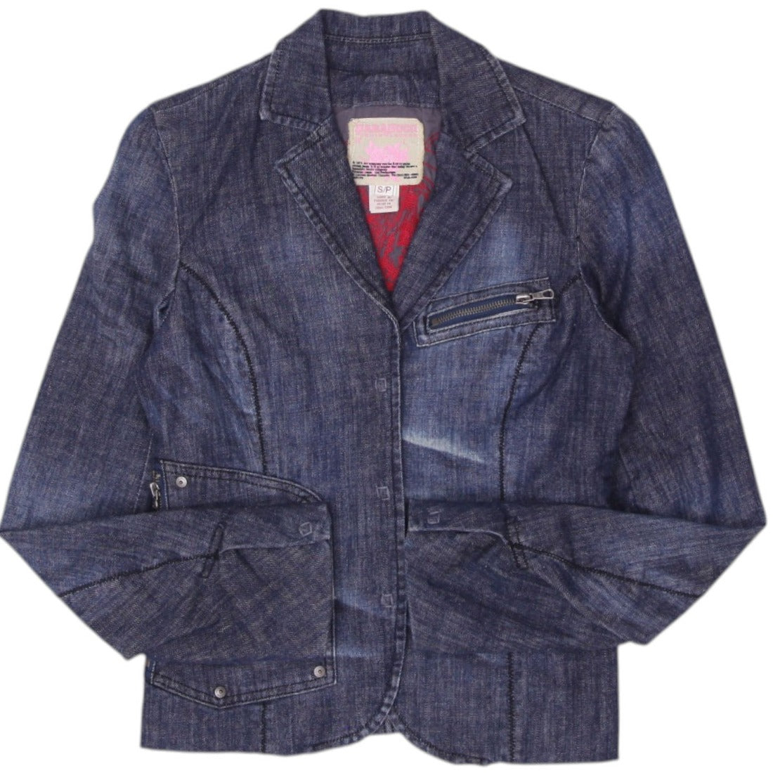 ジャケット・アウター y2k archive jacket multi button 00's Archive マルチジップ ギミックジャケット Y2K アーカイブ - メルカリ