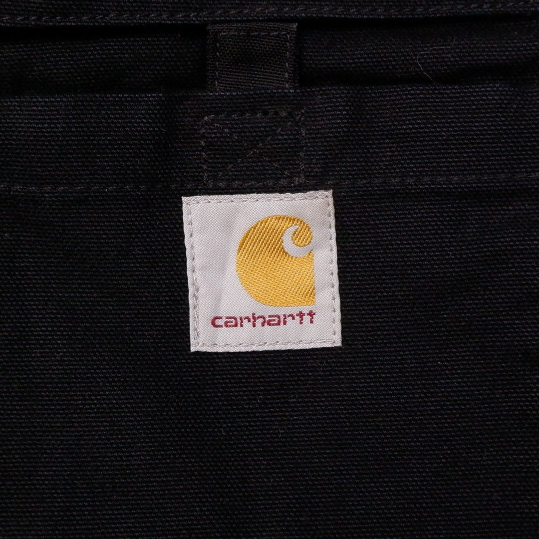 Mens Carhartt 103826 BLK Jacket Black Hooded Workwear Fleece Lining