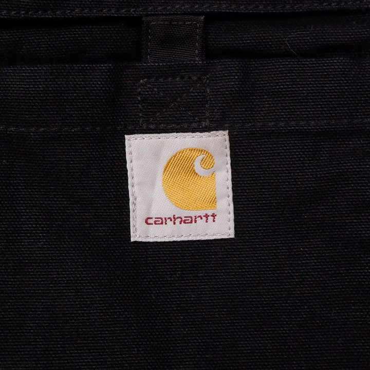 Mens Carhartt 103826 BLK Jacket Black Hooded Workwear Fleece Lining