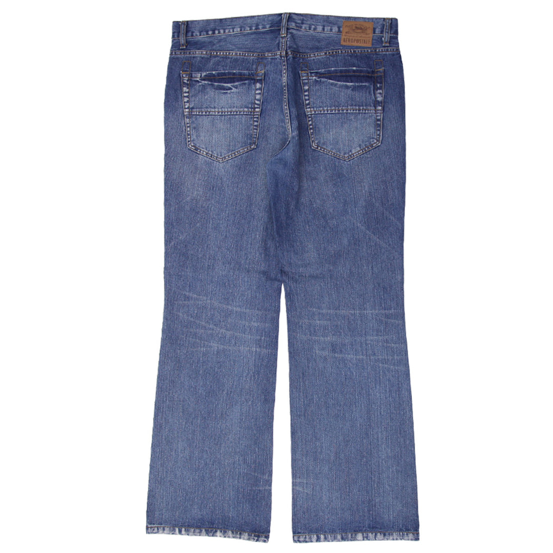 Mens Aeropostale Driggs Slim Boot Jeans