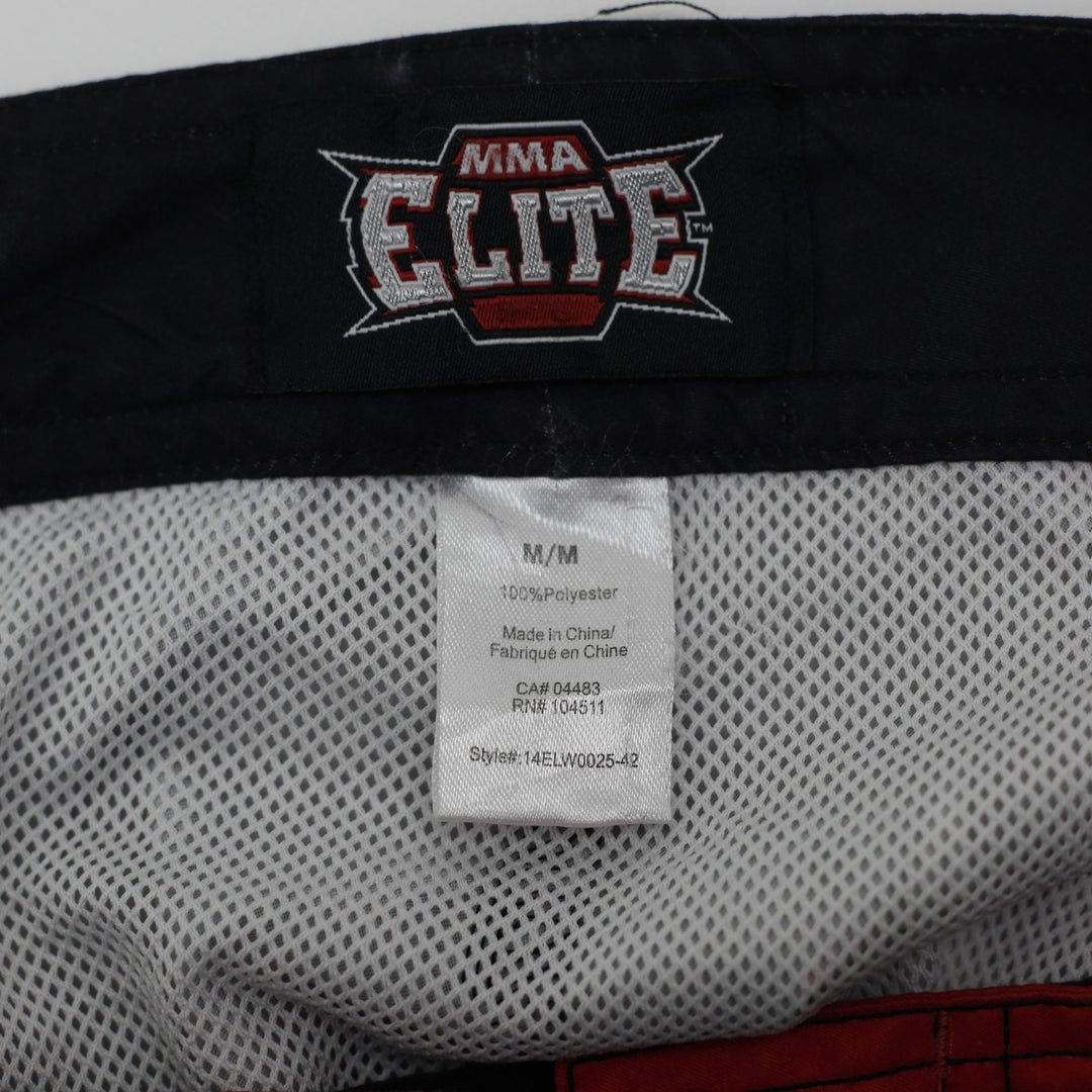 MMA Elite Graphic Polyester Boardshorts Size M | Migration_Shorts - Back View | Fashion Rerun