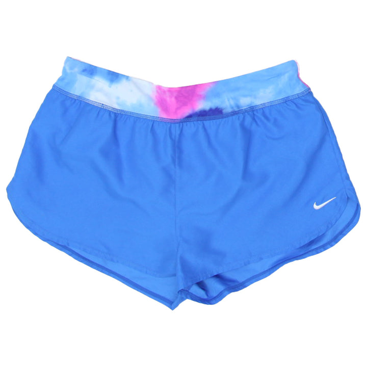 Youth Girls Embroidered Nike Logo Sports Shorts