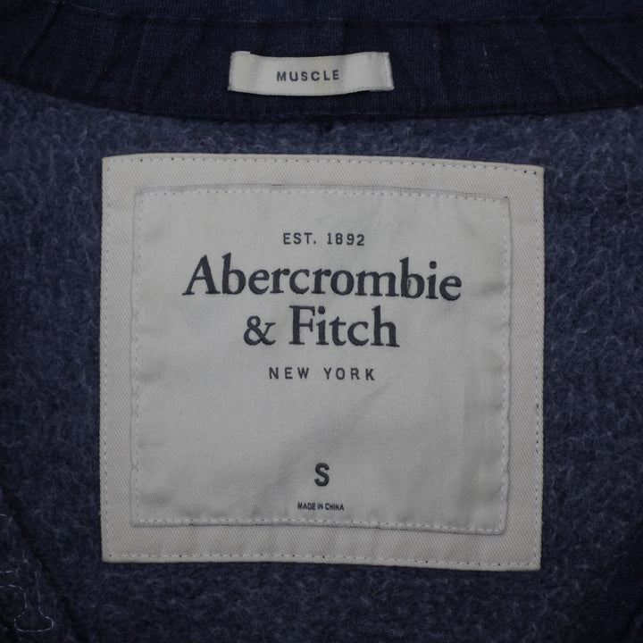 Mens Abercrombie & Fitch Muscle Fit Zip Up Hoodie Size S