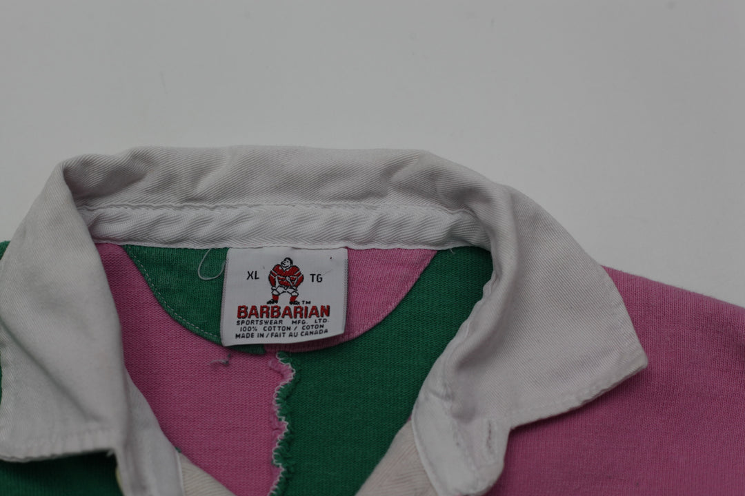 Vintage Barbarian Sportswear Whistler Rugby T-Shirt | Migration_T-Shirts UAENAT40 - Back View | Fashion Rerun