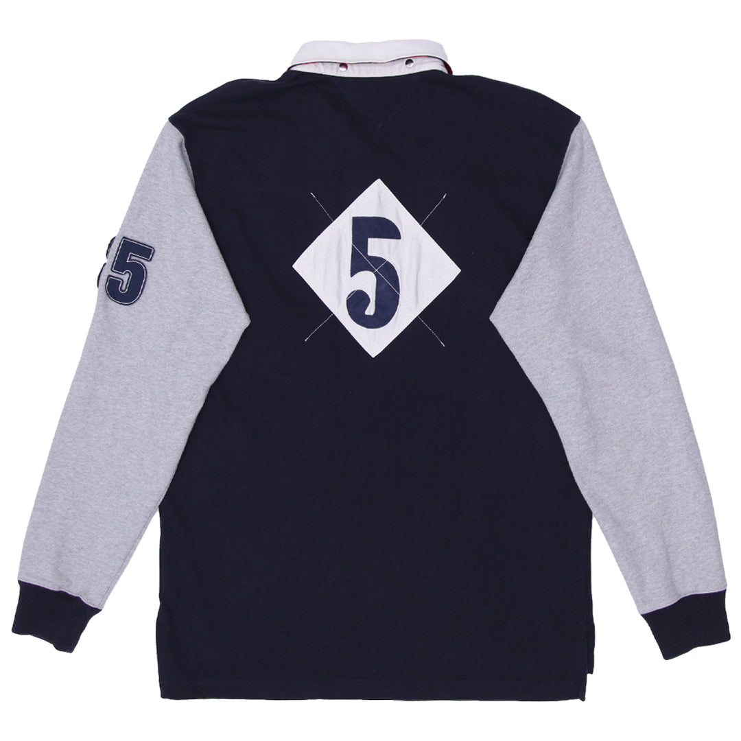Mens Tommy Hilfiger 85 Rugby Shirt - Fashion Rerun Vintage Migration_T-Shirt
