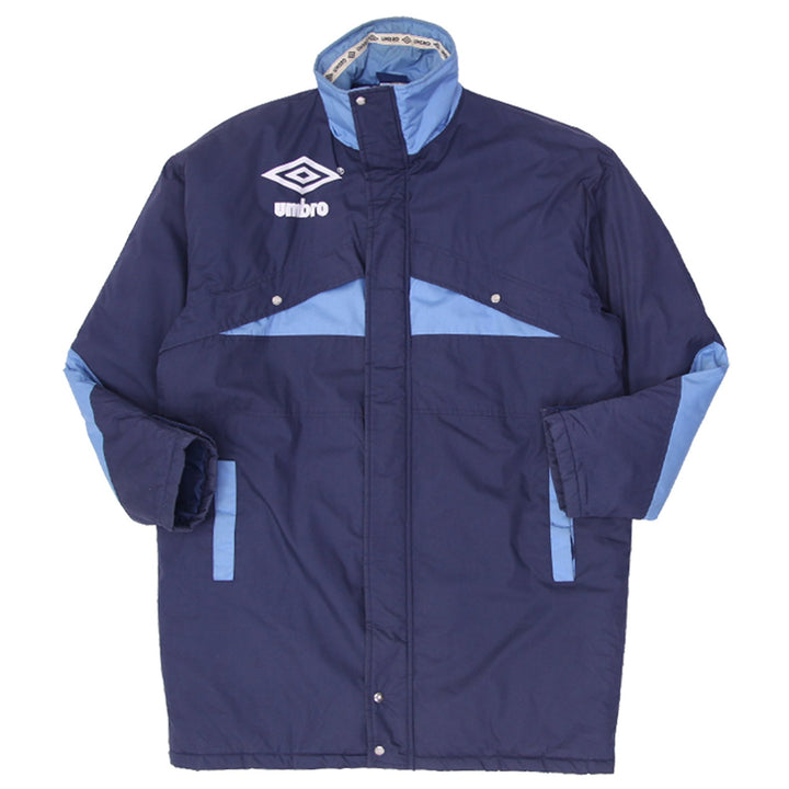 Vintage Mens Umbro Jacket Navy Blue Full Zip Athletic Sports | Migration_Jackets UAENAT20 | Fashion Rerun