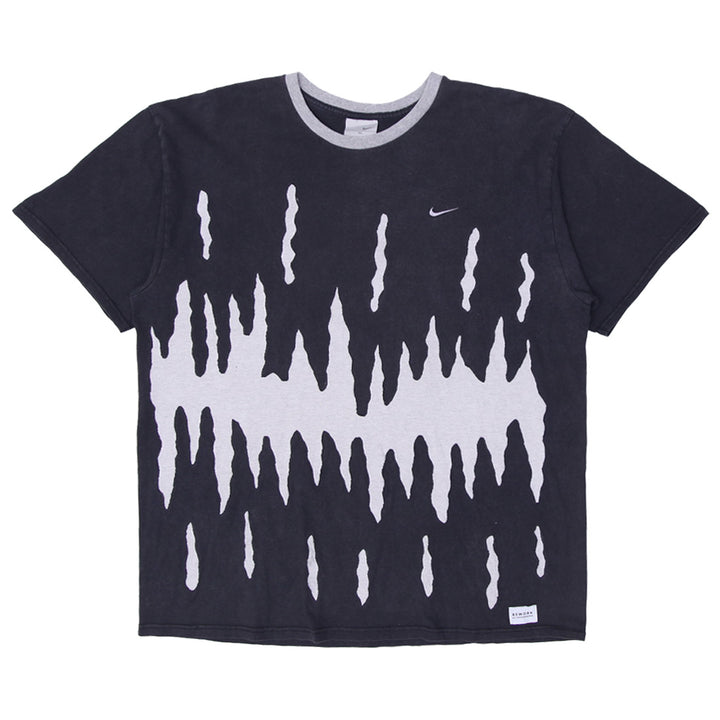 Rework Nike Dripping/Melting Effect Patchwork Mens T-Shirt PR259