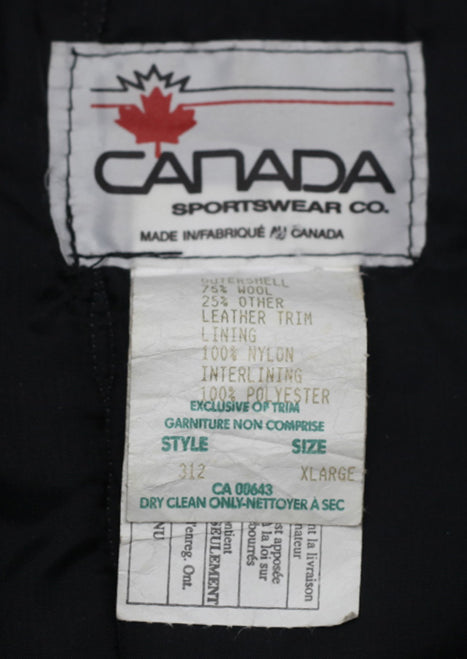 Vintage Canada Sportswear Coca Cola Woolen Bomber Jacket - Fashion Rerun Vintage Migration_Jacket