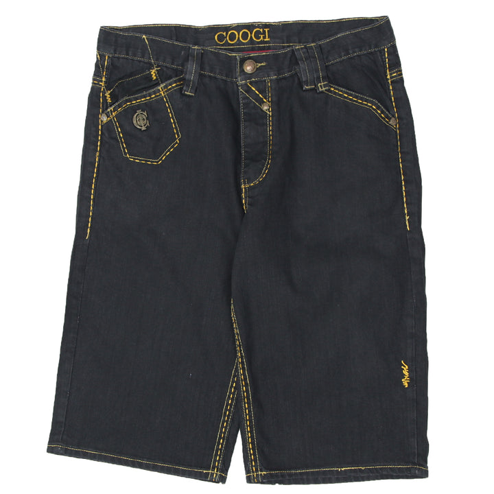 Vintage Coogi Black Washed Denim Jorts/Shorts