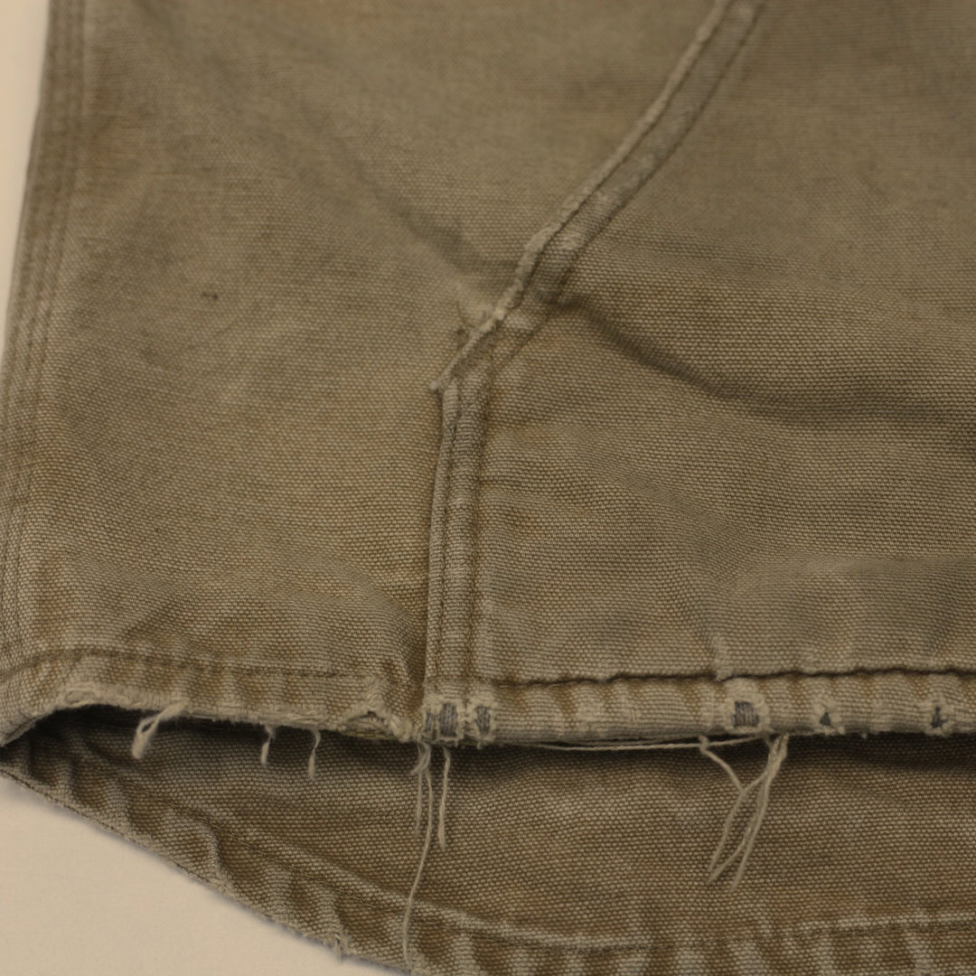 Vintage Vintage Carhartt V26 CML Sherpa Lined Duck Canvas Vest Size L