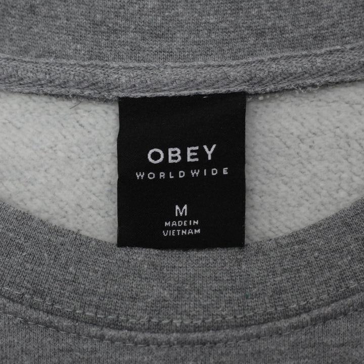 Obey Equality Graphic Pullover Streetwear Sweatshirt Size M | Migration_Sweatshirts SW COLLECTION - Back View | Fashion Rerun