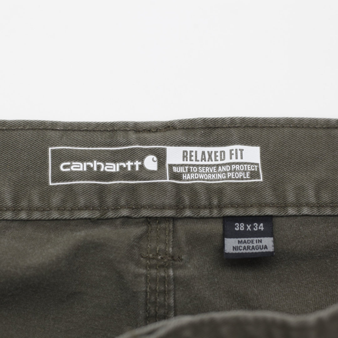 Mens Carhartt Relaxed Fit Workwear Utility Cargo Pants Size 38x34