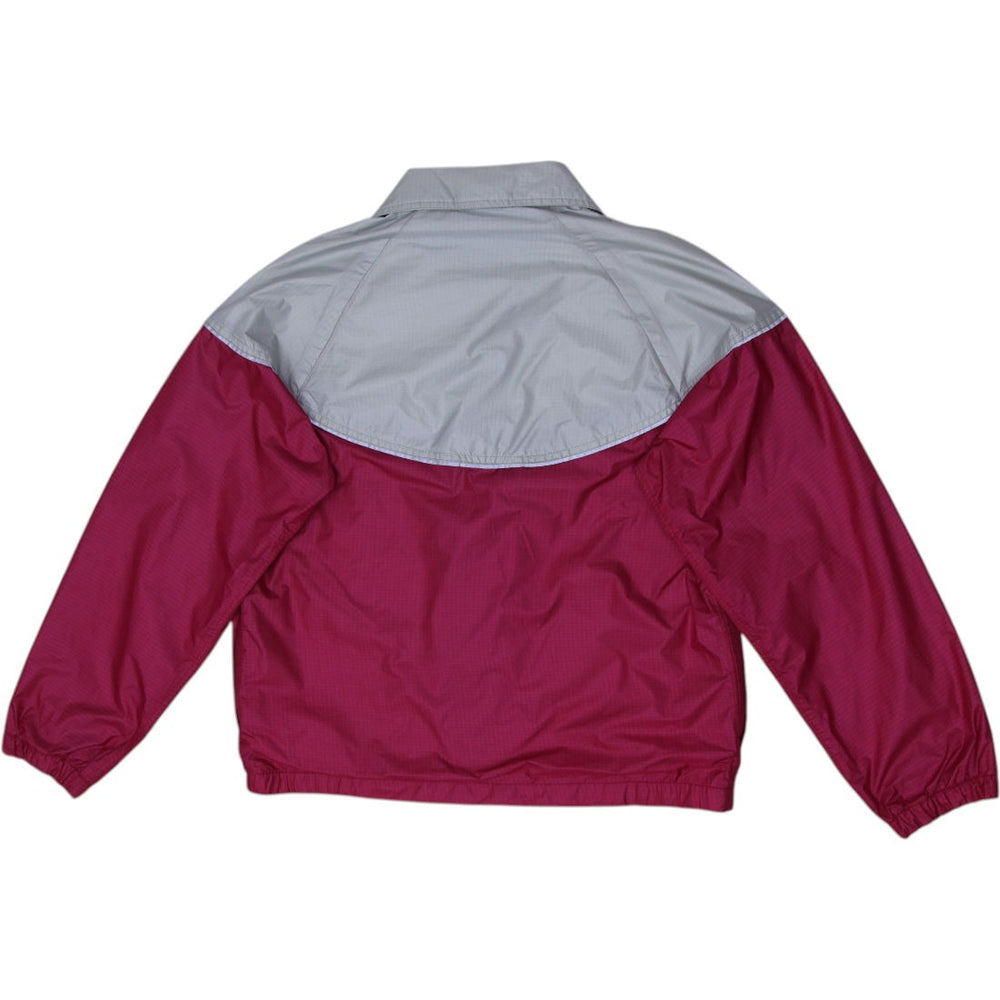 Vintage Ladies Asics Tiger Windbreaker Pink Gore-Tex Lightweight Size M | Migration_Jackets - Side View | Fashion Rerun