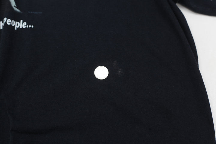 2001 Vintage The Simpsons I See Dumb People T-Shirt Delta Pro Weight XL - Fashion Rerun Vintage Migration_T-Shirt