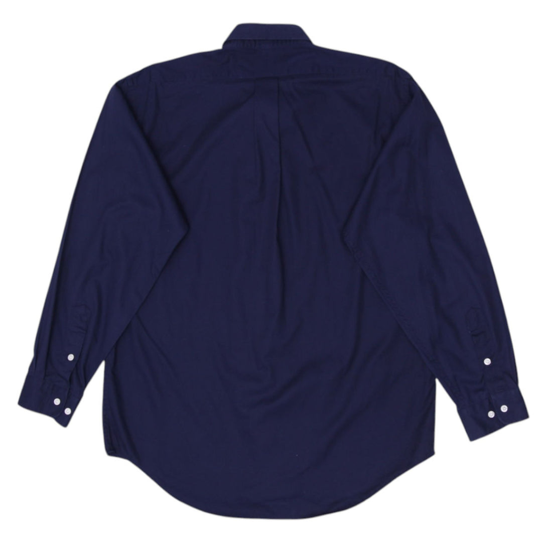 Mens Ralph Lauren Shirt Navy Button Down Logo