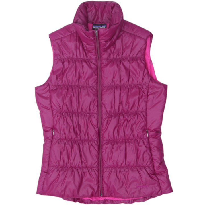 Ladies Patagonia Vest Pink Puffer Lightweight Polyester Size M | Migration_Vests | Fashion Rerun
