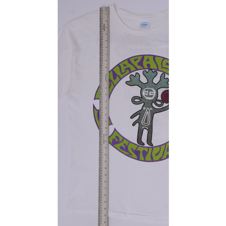 Vintage 1992 Lollapalooza Festival Tour T-Shirt Giant License Tultex Tag 2XL Single Stitch
