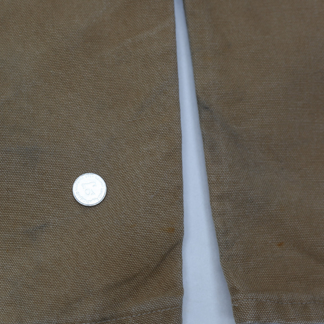 Mens Carhartt B01 BRN Dungaree Fit Double Knee Carpenter Work Pants - Fashion Rerun Vintage Migration_Pants