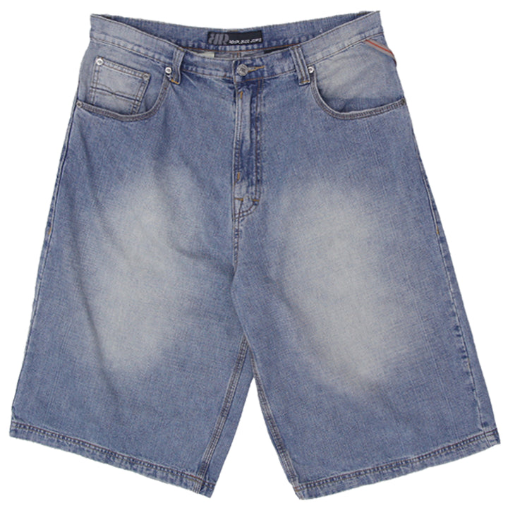 Mens Royal Blue Jeans Washed Denim Shorts - Fashion Rerun Vintage Migration_Shorts