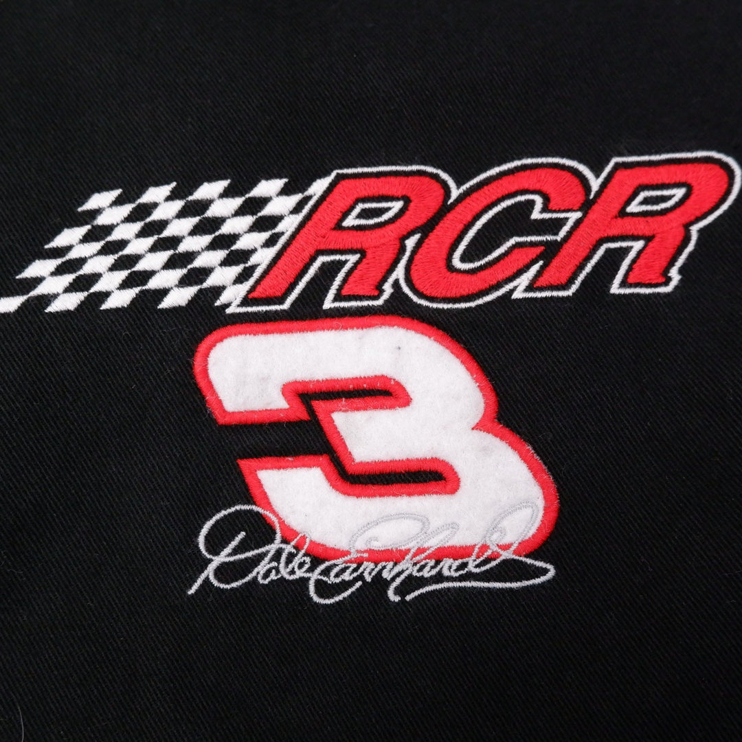 Vintage Chase Authentics Dale Earnhardt NASCAR Goodwrench Service Black Jacket