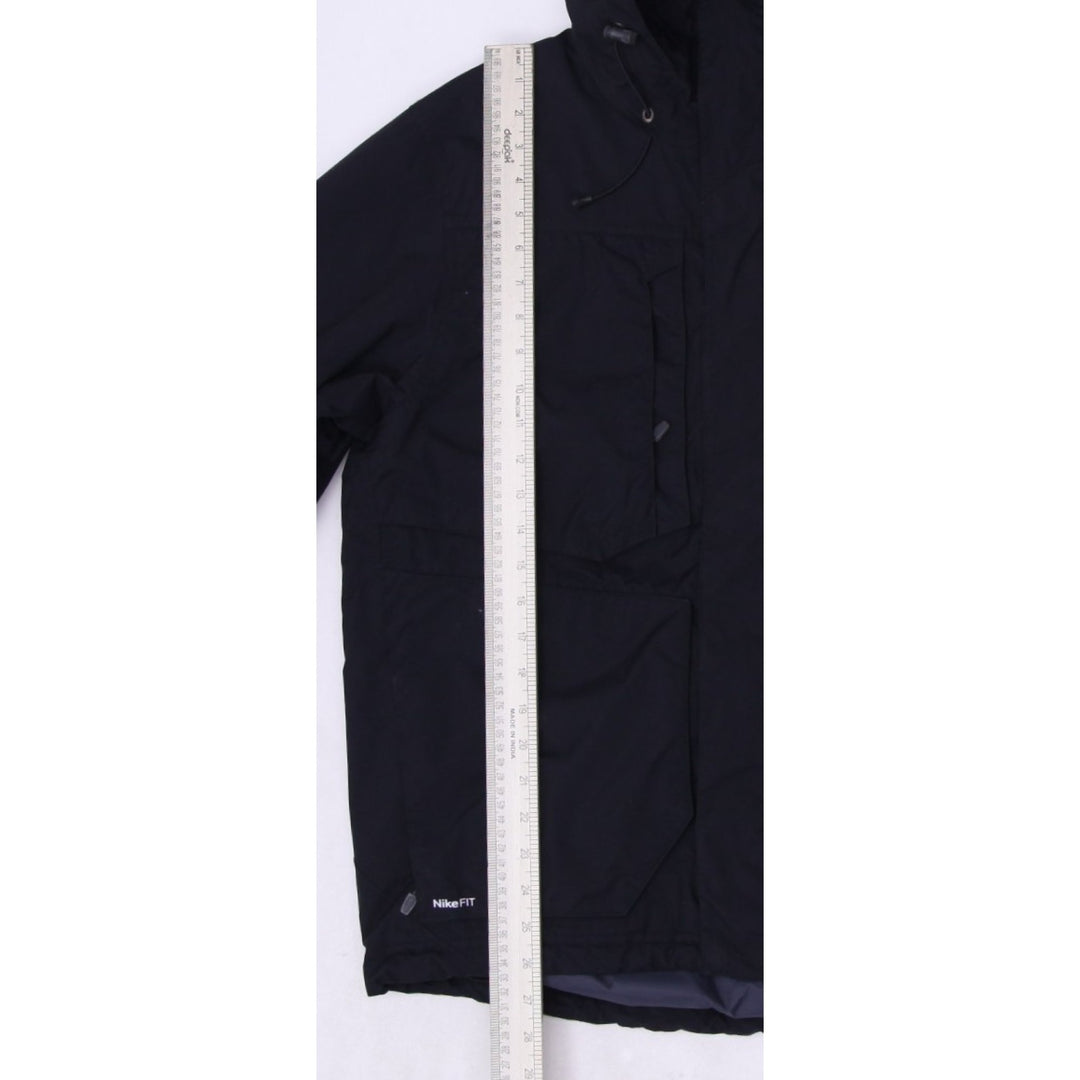 Mens Nike ACG 3 Outer Layer Multi Pocket Black Hooded Jacket M