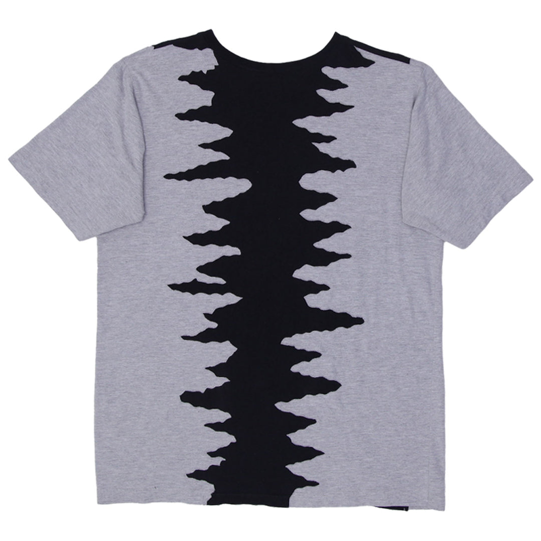 Rework Nike Black Patches Pattern  Mens T-Shirt PR261