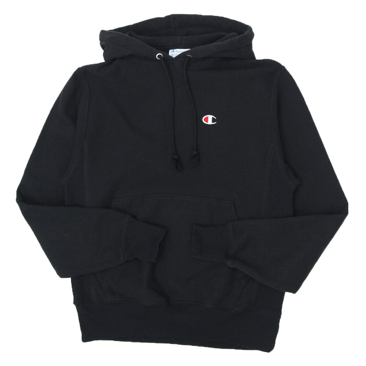 Mens Champion Reverse Weave Chicopee Chargers Black Pullover Hoodie