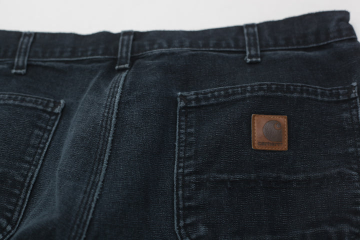 Mens Carhartt B11 BLK Original Dungaree Fit Workwear Pants