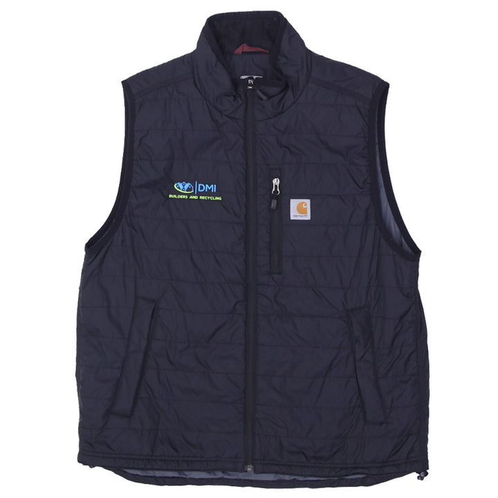 Mens Carhartt Vest Rain Defender 102286-001 Quilted Black Vest
