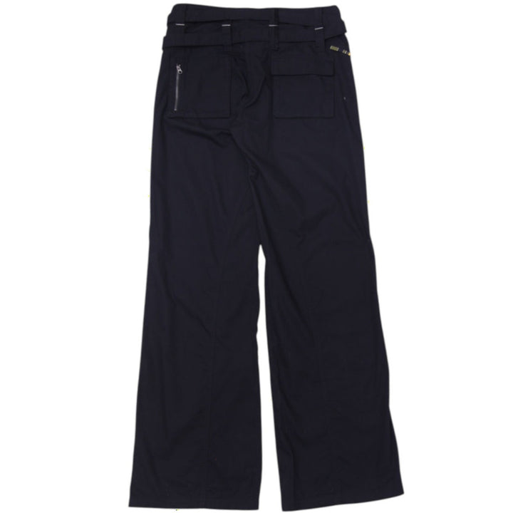 Y2K Ladies Triple Five Soul Belted Wide Leg Cargo Trousers Pants Size 8