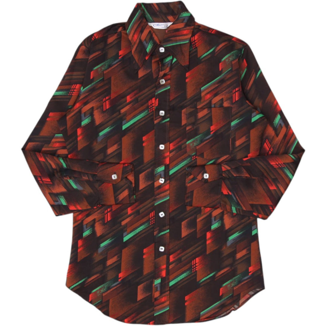 Geometric Pattern Shirt Size M | Migration_Shirts | Fashion Rerun