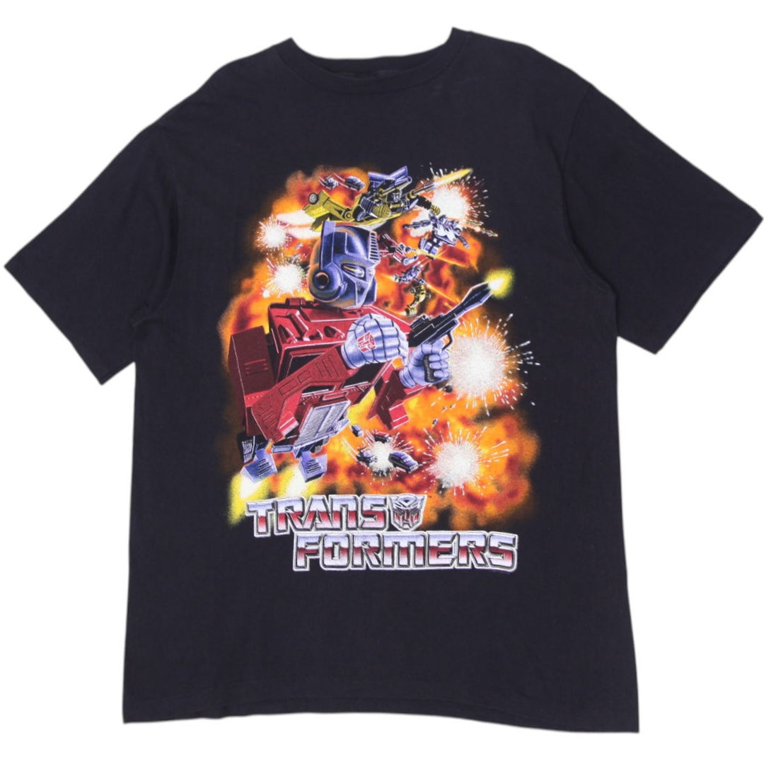 Vintage Changes 1999 Transformers T-Shirt Black Size XL 90s Movie Promo Made In USA | Migration_T-Shirts | Fashion Rerun
