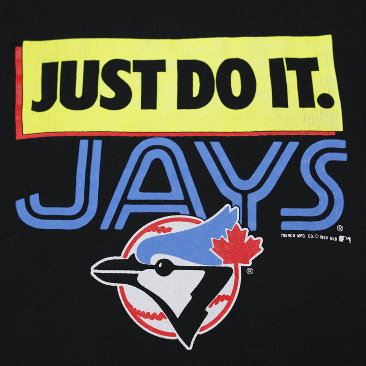 Vintage 1989 Fruit of the Loom Jays Graphic Sweatshirt Size XL | Migration_Sweatshirts - Detail View | Fashion Rerun