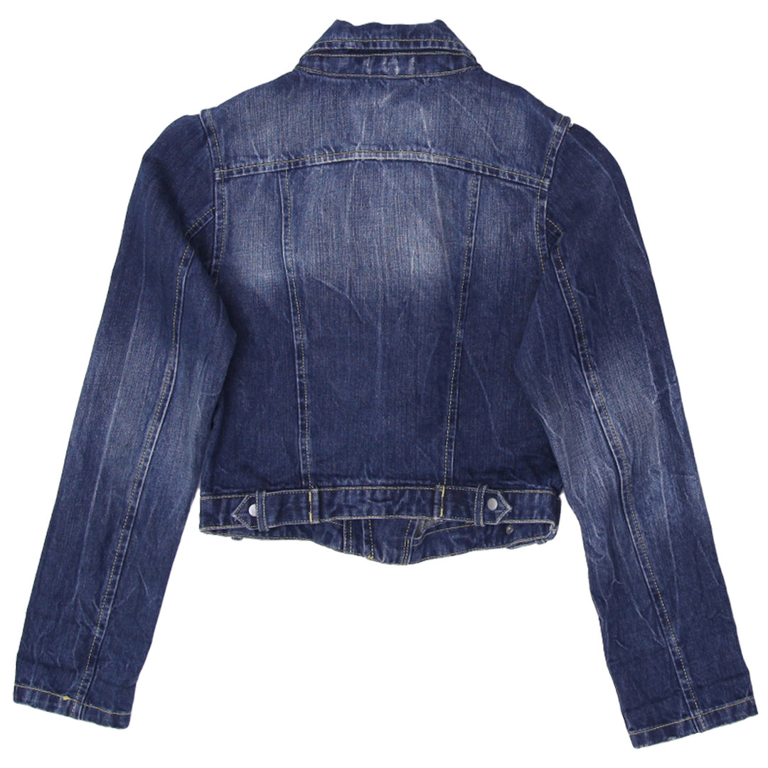 Y2K Ladies G Perfect Jeans Zip Up Denim Jacket