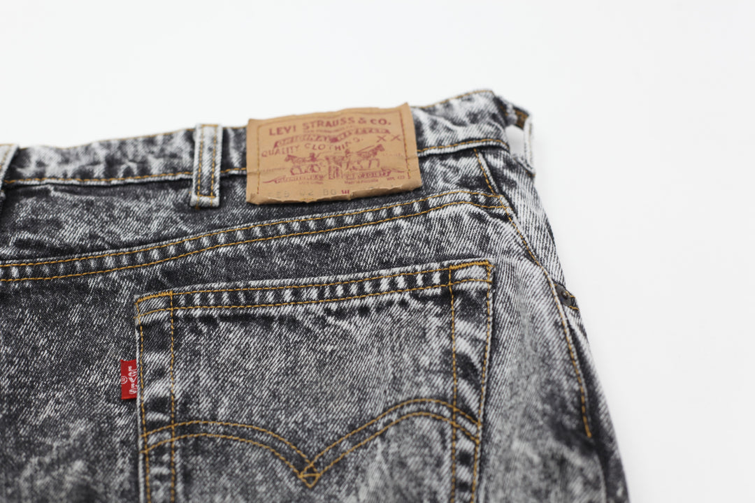 Vintage Levi Strauss 555 02 Acid Wash Skinny Jeans