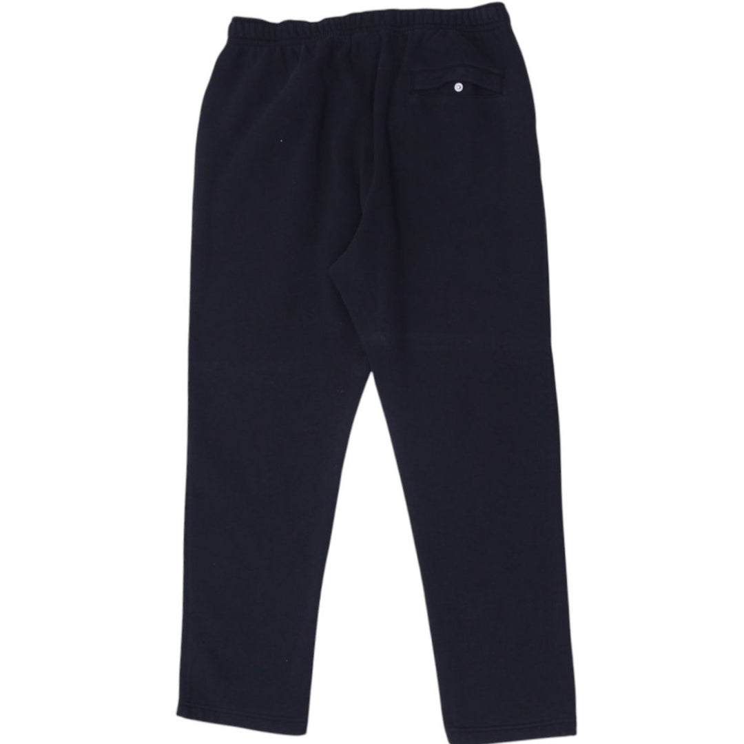 Mens Embroidered Nike Logo Black Sweatpants XXL