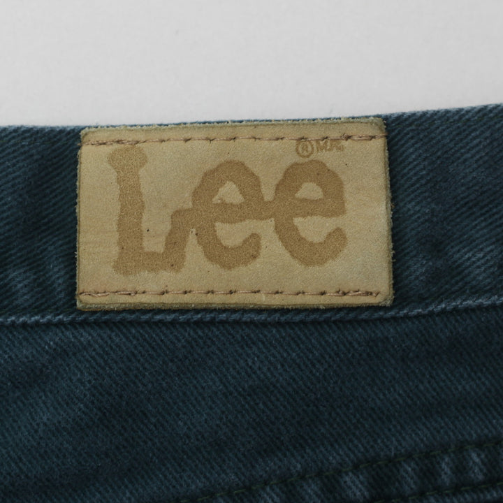 Vintage Lee High Waisted Denim Shorts Green Made in USA Ladies - Fashion Rerun Vintage Migration_Shorts