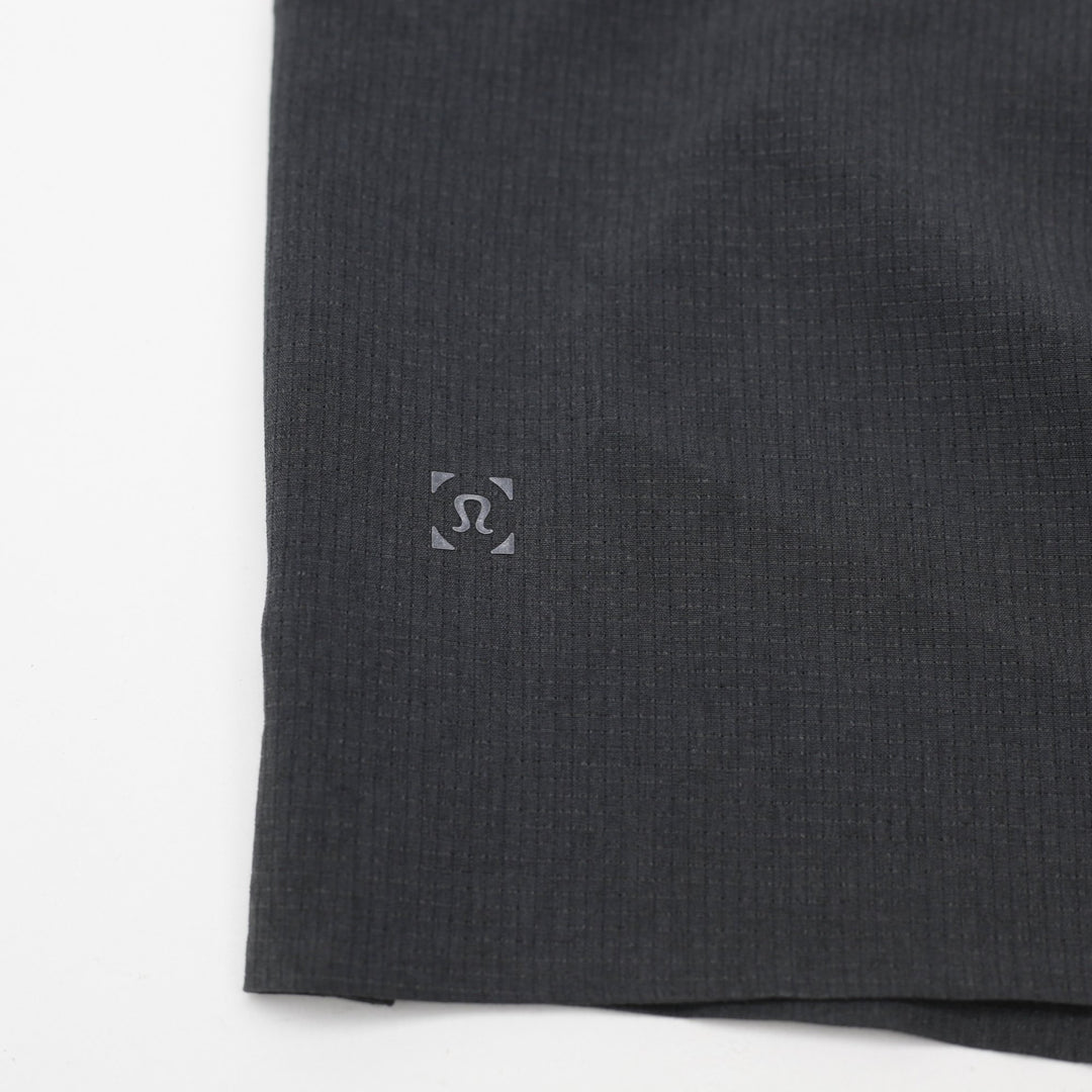 Mens Lululemon Swim Trunks Black Gray Quick Dry Athletic