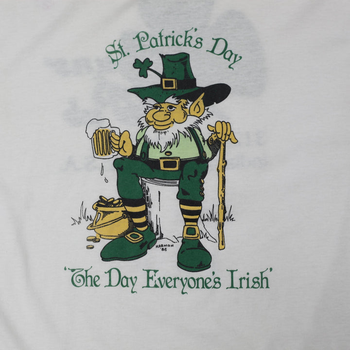 Vintage St Patricks Day Graphic Irish T-Shirt Size XL