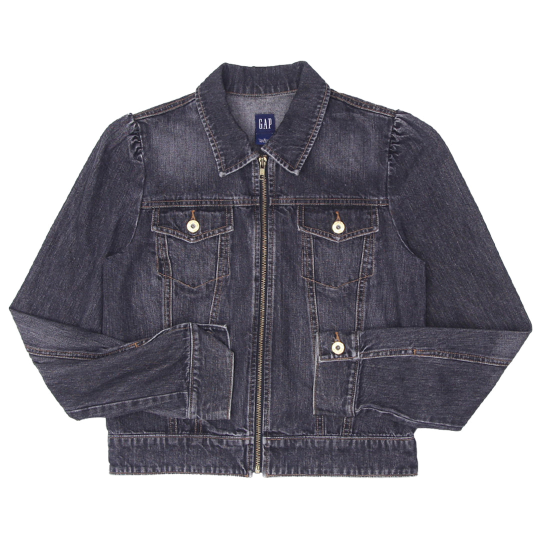 Outerwear Gap Rn 54023 Jacket Gap Jacket RN54023 Button Down Black