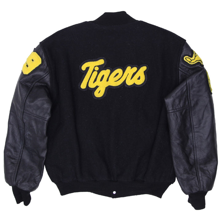 Vintage JBS Apparel Letter H Leather Sleeve Varsity Jacket