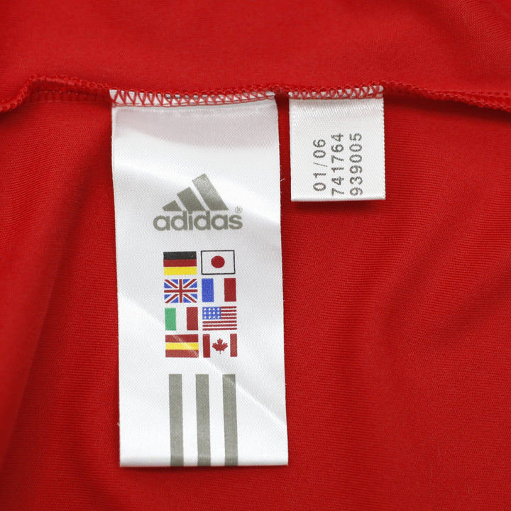 Ladies Adidas Tank Top Red Blue Strappy Athletic Size M