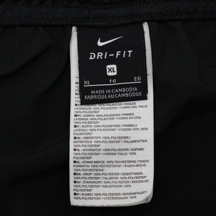 Mens Nike Dri-FIT Shorts Black Sports Quick Dry Performance Size XL