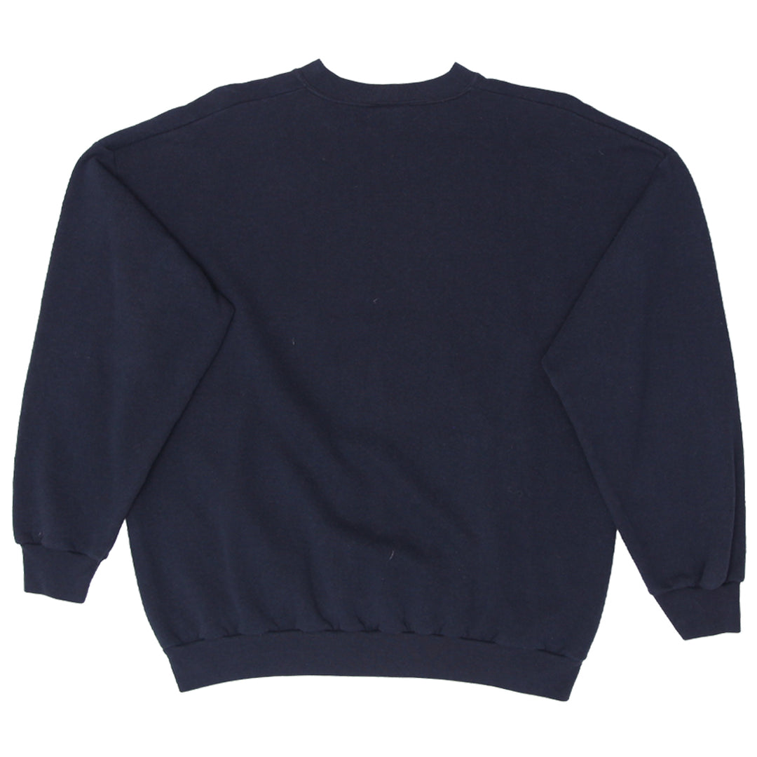 90s Vintage Tultex New World Order Is In The House Sweatshirt Black - Fashion Rerun Vintage Migration_Sweaters