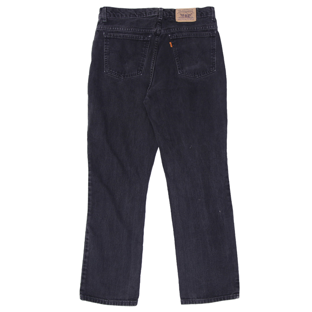 Vintage Levi Strauss Orange Tab Jeans Black - Fashion Rerun Vintage Migration_Pants