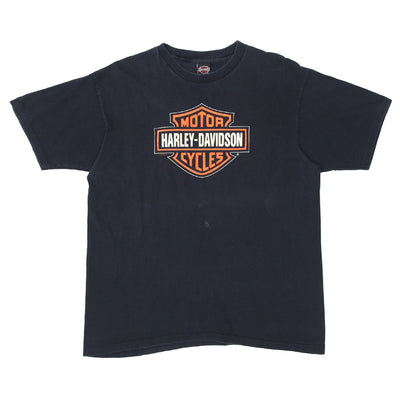 1995 Vintage Harley Davidson T-Shirt Single Stitch Made in USA Black XL | Migration_T-Shirts JUNEEID20% UAENA | Fashion Rerun