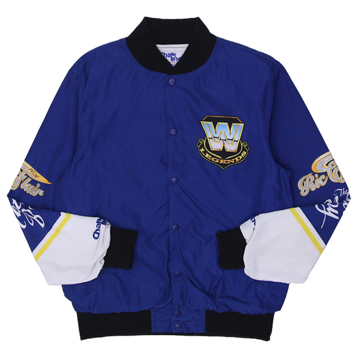 Mens Chalk Line Ric Flair Wrestling Legends Bomber Jacket - Fashion Rerun Vintage Migration_Jacket