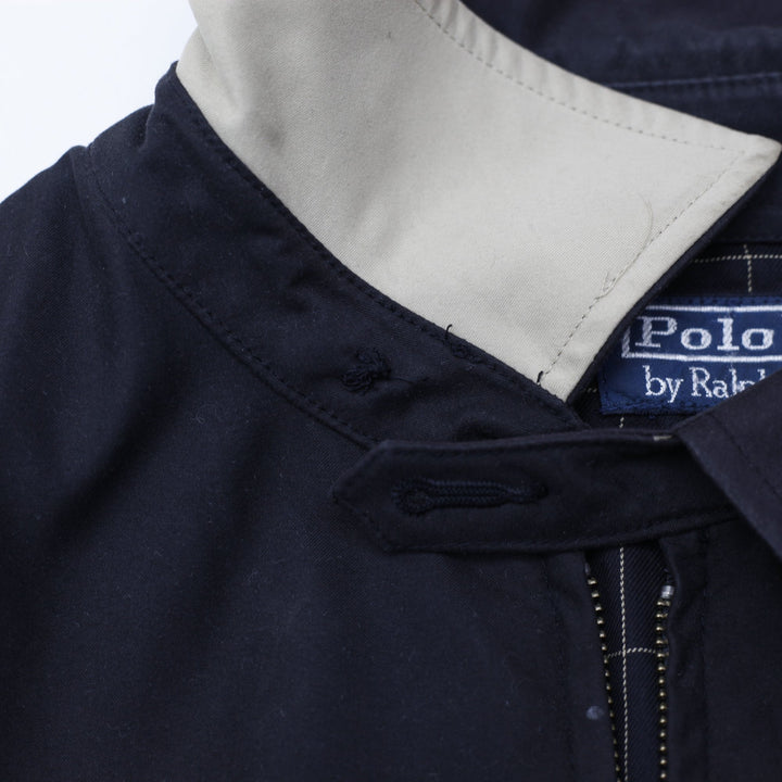 Vintage Mens Polo Ralph Lauren Black Full Zip Embroidered Jacket Size XXL | Migration_Jackets - Alternate Vie | Fashion Rerun