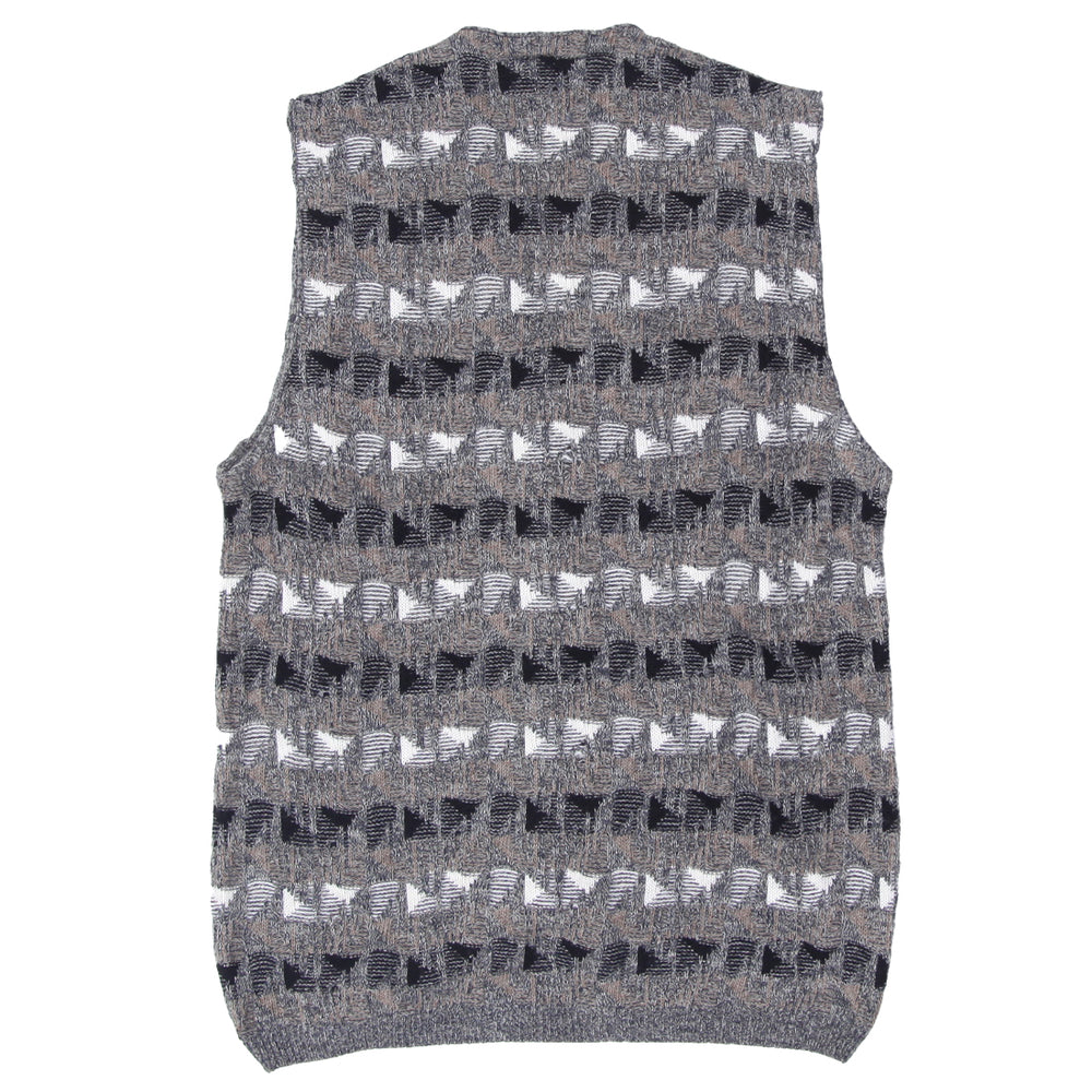 Vintage MSP Sport Knit Cardigan Sweater Vest - Fashion Rerun Vintage Migration_Sweaters